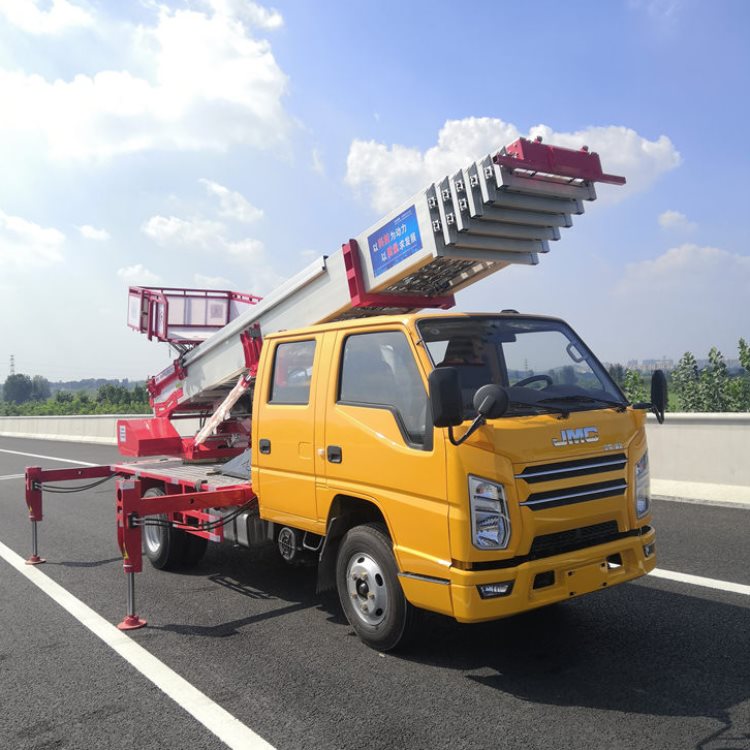 青岛李沧出租云梯车电话 水泥上楼